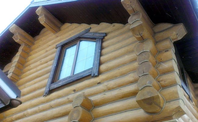 Обработка фасада грунтовкой Пинотекс